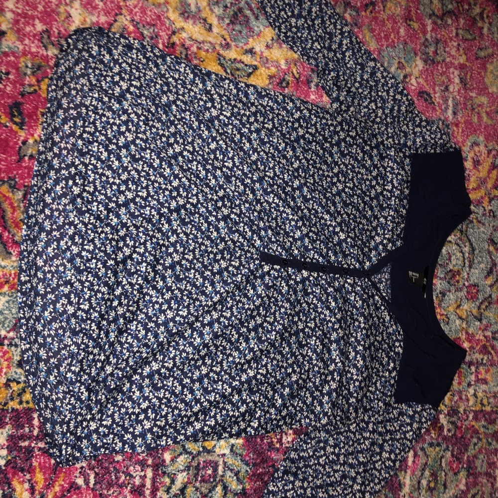 Cute boho floral top